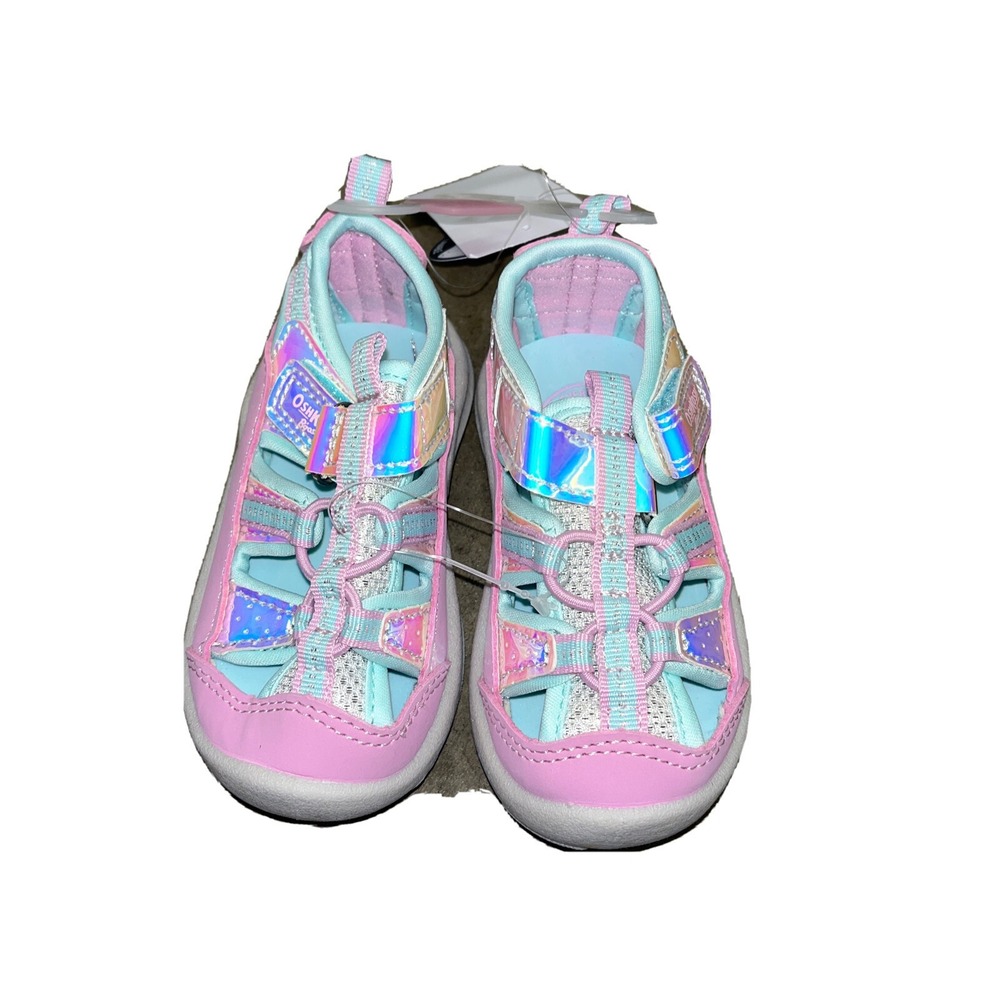 NWT Girls OSHKOSTH B'GOSH Everplay Purple/Blue Shoes Size 6